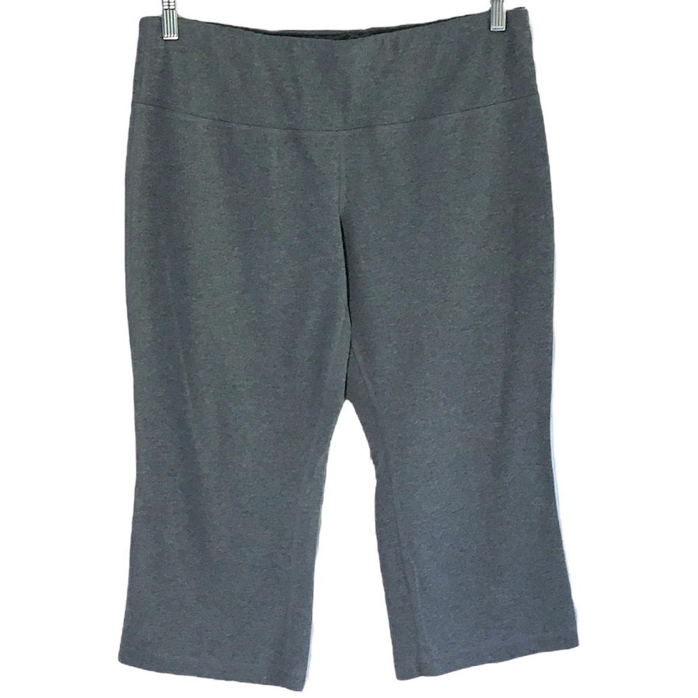 Athletic Works Gray XL Cropped Workout/Yoga Pants